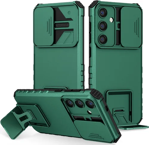 Vista 38 de Funda compatible con Samsung Galaxy M13 5G/A04 Dimensional Soporte Ventana Corredera Teléfono Móvil Funda Protectora a Prueba de Golpes para Samsung