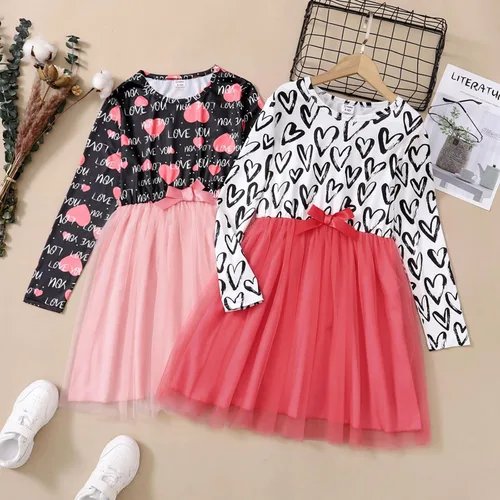 Vista 8 de PATPAT Vestidos de verano para niña, casual, de manga corta, tutú de unicornio para niñas, falda de tul de 4 a 12 años