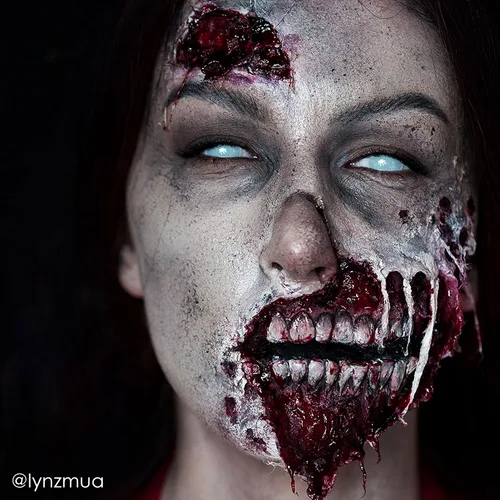 Vista 4 de Mehron - Látex líquido para maquillaje Maquillaje de efectos especiales Halloween Pegamento de látex para piel Pegamento para prótesis 1 fl