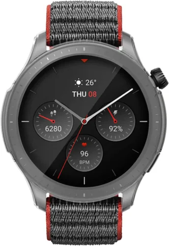 Vista 5 de Funda protectora para Amazfit GTR 4, a prueba de golpes, duradera, de policarbonato duro, accesorios para Amazfit GTR 4 Smartwatch (transparente)