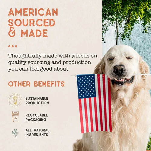 Vista 6 de Dog Treat Naturals Palitos de superalimento, carne de res y calabaza, bolsa de 10 onzas, palitos masticables para perros, totalmente naturales