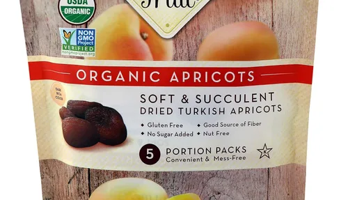 Vista 3 de Albaricoques orgánicos Sunny Fruit, albaricoques turcos secos suaves y suculentos