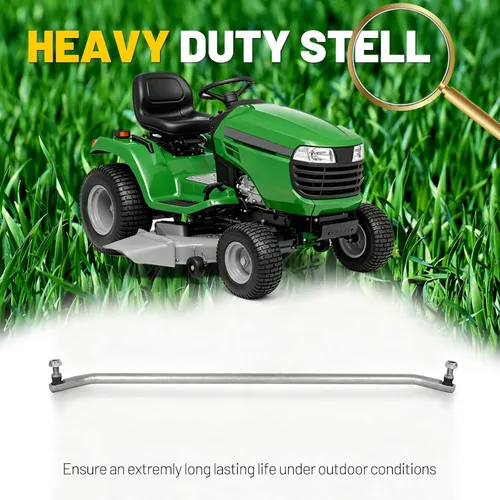 Vista 6 de HECASA Varilla de dirección compatible con John Deere GT225 GT235 GT235E GT245 GX255 LX280 LX289 Reemplazo para AM133800 +2 tuercas de seguridad