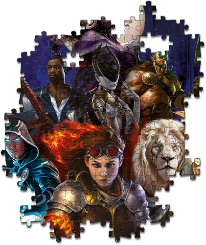 Vista 3 de Clementoni - 35089 - Rompecabezas Magic The Gathering - Hecho en Italia - Rompecabezas para adultos 500 piezas