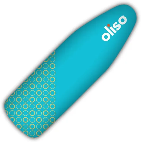 Vista 16 de oliso Funda para tabla de planchar – 100% algodón con almohadilla de fieltro profesional, se adapta a tablas estándar de 54 x 15 pulgadas – Ajuste