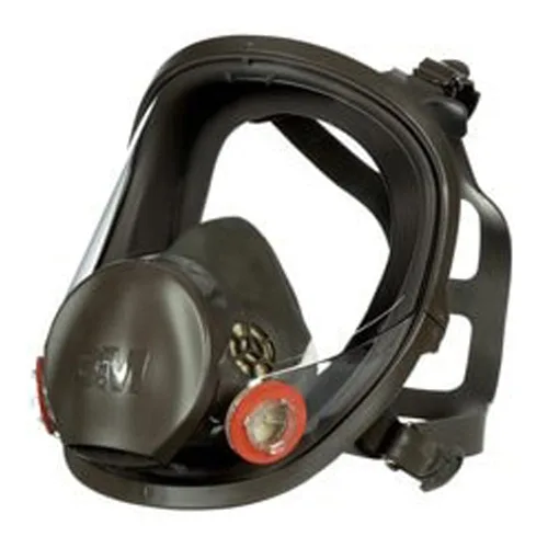 Vista 2 de 3M Safety 142-6800 - Respirador reutilizable de mascarilla completa, color gris, mediano