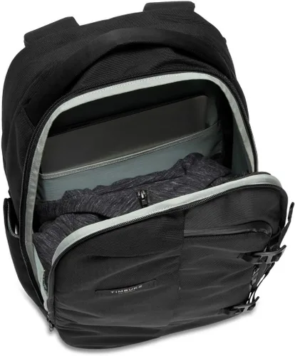 Vista 3 de Timbuk2 Mochila expandible Never Check, color negro azabache