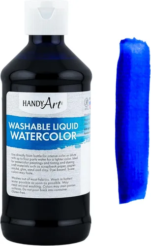 Vista 22 de Handy Art Pintura líquida lavable para acuarela, juego de 10