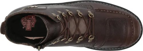 Vista 5 de HARLEY-DAVIDSON FOOTWEAR Botas de motocicleta Hagerman para hombre, Fossil Brown