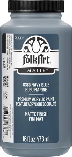 Vista 16 de FolkArt - Pintura acrílica mate en colores surtidos, 16 oz, Coffee Bean 16 Fl Oz