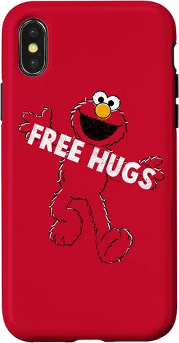 Vista 5 de Funda para iPhone 16 Sesame Street Elmo Free Hugs