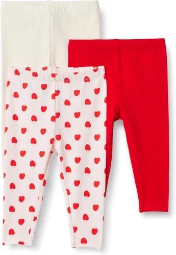 Vista 12 de Amazon Essentials x Sofia Grainge - Leggings unisex de algodón transpirable hasta el tobillo, paquete de 3 Azul / Rayas