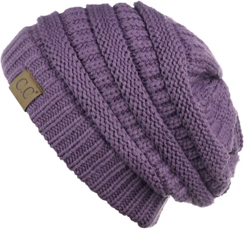 Vista 470 de C.C Trendy Warm Chunky Soft Stretch Cable Knit Beanie