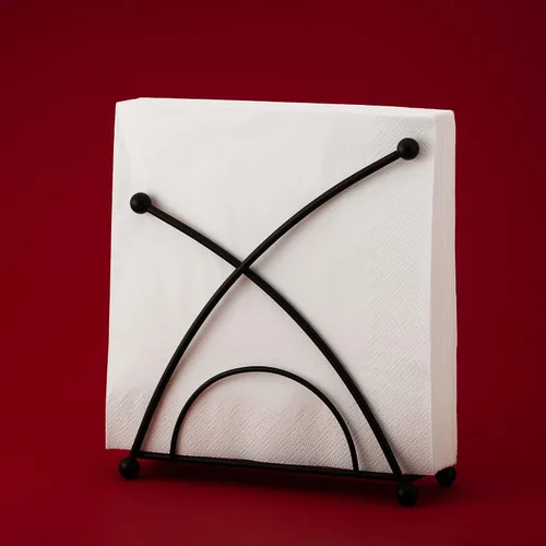 Vista 7 de Servilleteros de acero inoxidable para mesas - Servilleteros para cocina, servilleteros de mesa, servilleteros de cóctel, moderno servilletero