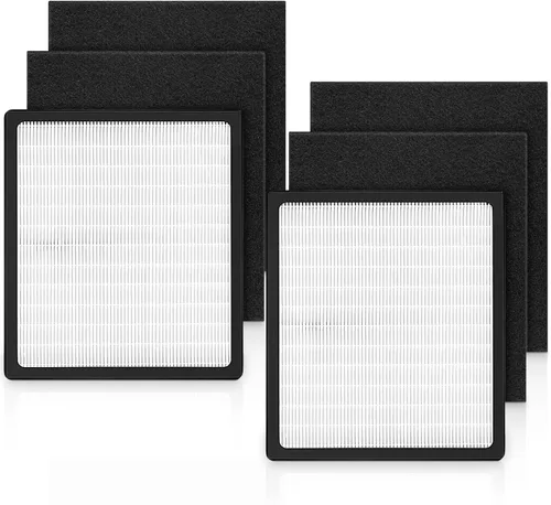Vista 13 de Filtros de repuesto D para purificadores de aire Idylis IAF-H-100D AC-2118 AC-2123 IAP-10-280 IAP10280 Idylis tipo D, incluye 1 filtro HEPA y 2