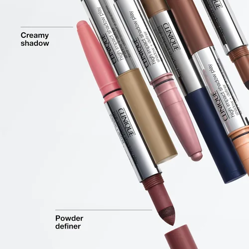 Vista 8 de Clinique High Impact Shadow Play Shadow + Definer Eyeliner + Eyeshadow Crease Proof, Water Resistant + Safe For Sensitive Eyes Miel Negra/Miel
