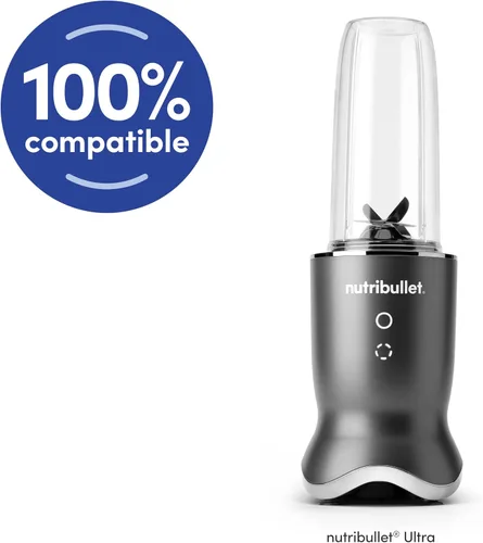 Vista 2 de nutriBullet Tritan Renew - Vaso de 20 onzas con tapa para llevar