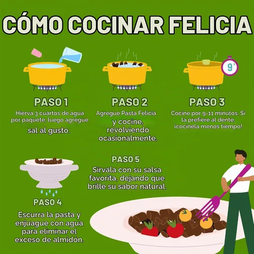 Vista 4 de Felicia Pasta sin gluten Mezzi Rigatoni de trigo sarraceno, 8.8 onzas