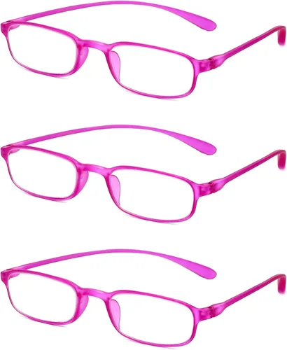 Vista 22 de Calabria 718 Flexie Oval - Gafas de lectura para hombres/mujeres, lectores flexibles, ligeros y duraderos, marco TR-90 de poder único plegable Ébano