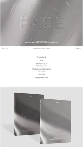 Vista 2 de [+Regalo Weverso] JIMIN Álbum Solo FACE Circle of Resonance (SET + Weverse albums ver.)