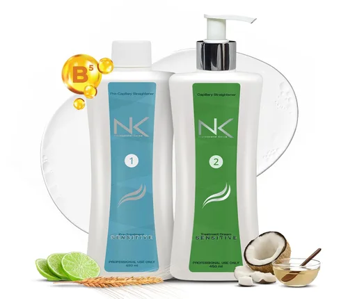 Vista 9 de NK Professional Care Tratamiento alisador de cabello con queratina, vegano, sin formaldehído, 2.0 fl oz, 4 onzas, cabello multicultural