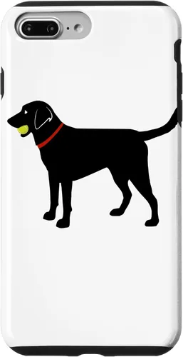 Vista 12 de Labrador Retriever Fetch, Black Lab Play Ball Dog Lover Gift Case for iPhone 17