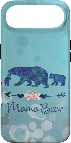 Vista 26 de iPhone 12 Pro Max - Carcasa para iPhone 12, diseño floral, color azul claro