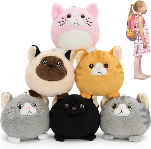 Vista 15 de Muiteiur 4 Piezas de Animales de Peluche de Perros, 8 Pulgadas Peluches de Perros a Granel con Corazón, Juguetes de Peluche Suaves de Cachorros