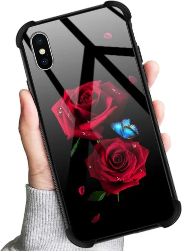 Vista 240 de Funda compatible con iPhone 8, a prueba de golpes, antiarañazos, bandera de ciervos de cola blanca de grano de madera estadounidense