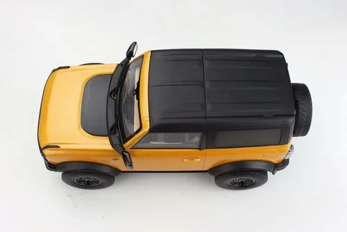 Vista 8 de GT Spirit Ford Bronco Wildtrak 2021, Cyber Orange Metallic US044 - Auto de juguete de resina a escala 1/18