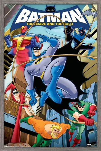 Vista 9 de Trends International DC Comics - Póster de pared de Batman - The Brave and The Bold de 22.375 x 34 pulgadas, versión premium sin marco