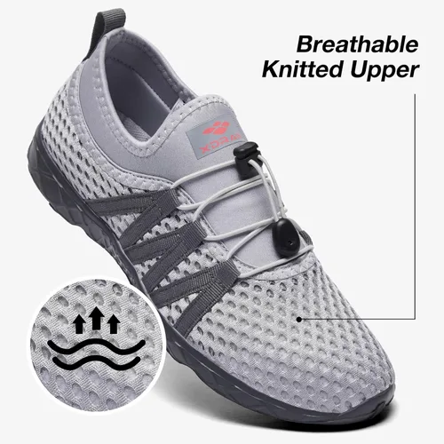 Vista 153 de ALEADER - Zapatillas acuáticas de secado rápido para hombre