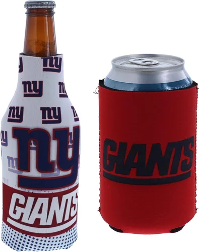 Vista 127 de Soporte aislante para latas y botellas de fútbol americano enfriador de bebidas Huggie (Nueva Orleans (Saints) - Negro) Nueva Orleans (Santos)