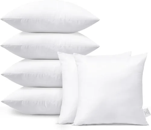Vista 9 de OTOSTAR Insertos de almohada de 18 x 18 pulgadas, rellenos de almohada de forma cuadrada, almohadas esponjosas, almohadas decorativas para sofá
