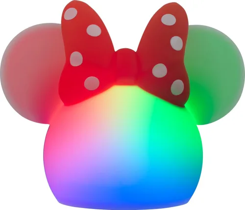 Vista 8 de Disney Wish Squishy Light, luz nocturna para niños, lámpara USB, funciona con pilas, regulable, luz de estrella ideal para dormitorio, sala