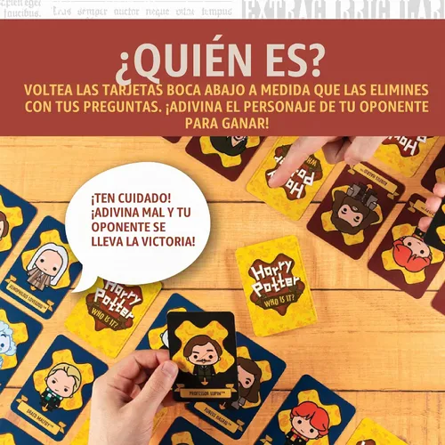 Vista 4 de Paladone Harry Potter Who is It Guessing - Mercancía con licencia oficial del juego