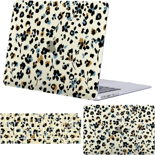 Vista 8 de Funda para MacBook Air 15.3'' A3448/A3241/A3114/A2941, lunares marrones