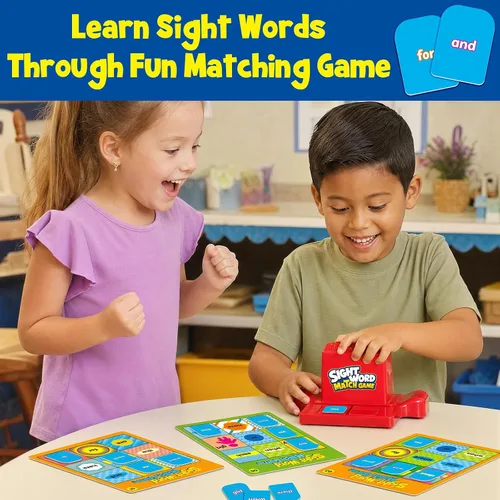 Vista 4 de Bingo Sight Word Game for Kids Sight Words Flash Cards Learn to Read Pre-K