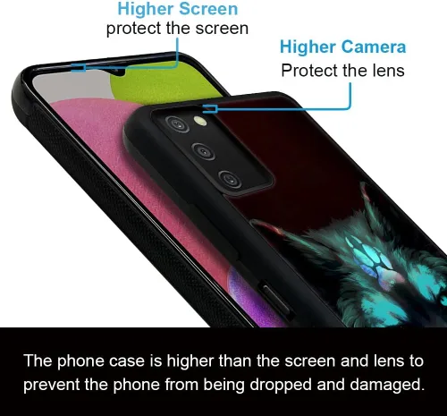Vista 5 de CARLOCA Funda compatible con Samsung Galaxy S20 FE, diseño gráfico de identidad negro espiritual lobo, a prueba de golpes, antiarañazos