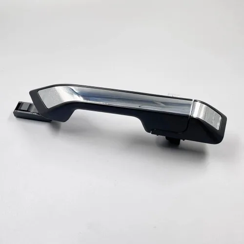 Vista 2 de Mango exterior delantero del lado del conductor negro con cromo compatible con Honda Odyssey 2011-2017