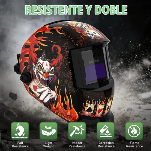Vista 7 de Casco de soldadura con oscurecimiento automático, color verdadero, sombra 4/9-13