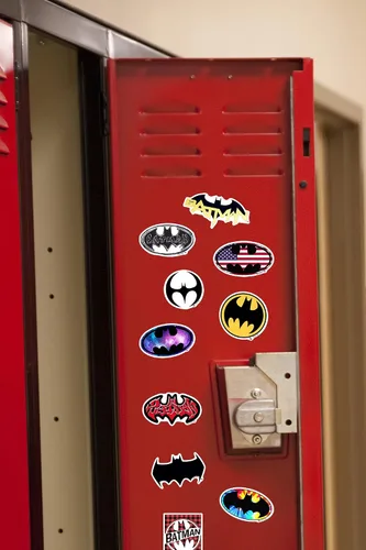 Vista 6 de Batman Logo 50 - Calcomanías de vinilo impermeables