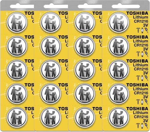 Vista 9 de Toshiba CR1216 - Paquete de ampolla resistente a los niños (2 baterías)