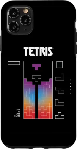 Vista 4 de Funda para iPhone 12 mini Tetris Color Fade