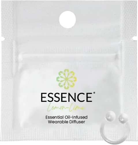 Vista 13 de Essence - Difusor nasal de aromaterapia portátil, anillo de nariz de aceite esencial de bergamota, inhalador de silicona para apoyo del estrés