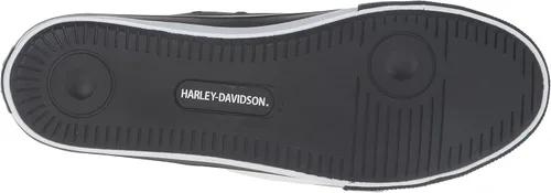 Vista 4 de Harley-Davidson Footwear Tenis Baxter para hombre NegroBlanco