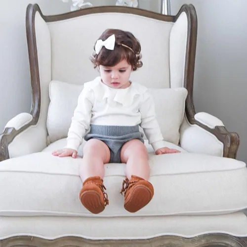 Vista 28 de ZAXARRA Suéter de bebé niña mameluco suéter de punto bordado flor sudadera mameluco ropa de otoño infantil
