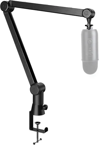 Vista 8 de SUNMON Blue Yeti Soporte de Brazo para Micrófono con Filtro Pop, Compatible con Micrófono Blue Yeti