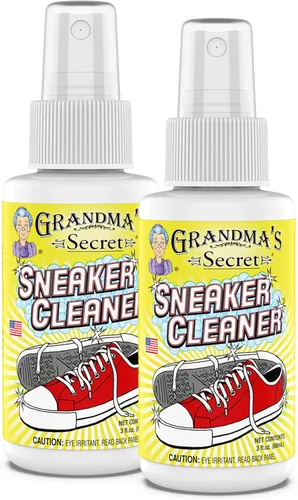 Vista 14 de Limpiador de tenis de Grandma's Secret - para goma, lona, cuero, aerosol removedor de manchas elimina la suciedad, mugre, hierba - Limpiador