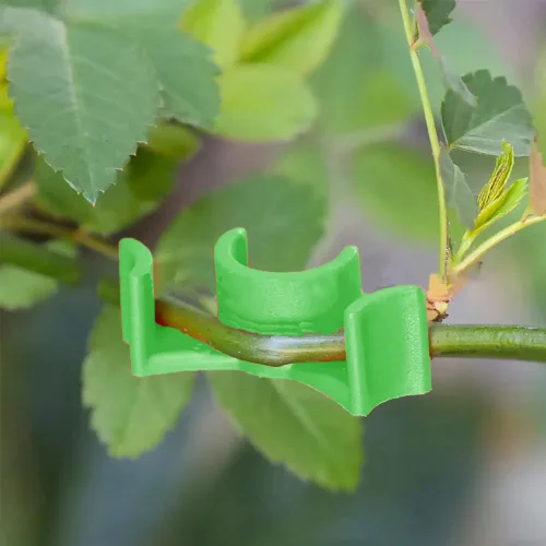 Vista 5 de 80 clips de entrenamiento de tallo de plantas, ramas dobladoras de brotes de plantas de bajo estrés, clips de soporte para plantas, abrazaderas